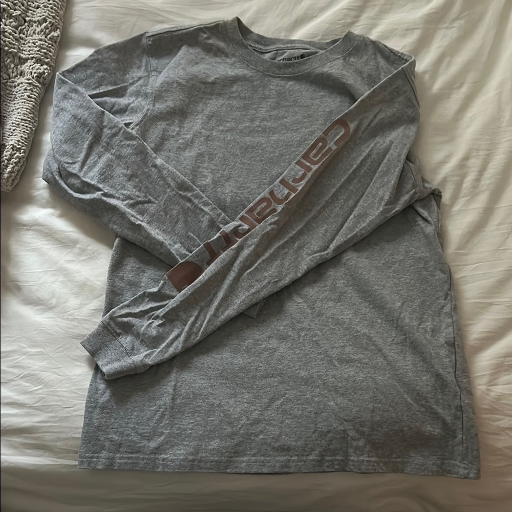 Carhartt Gray Long Sleeve Shirt